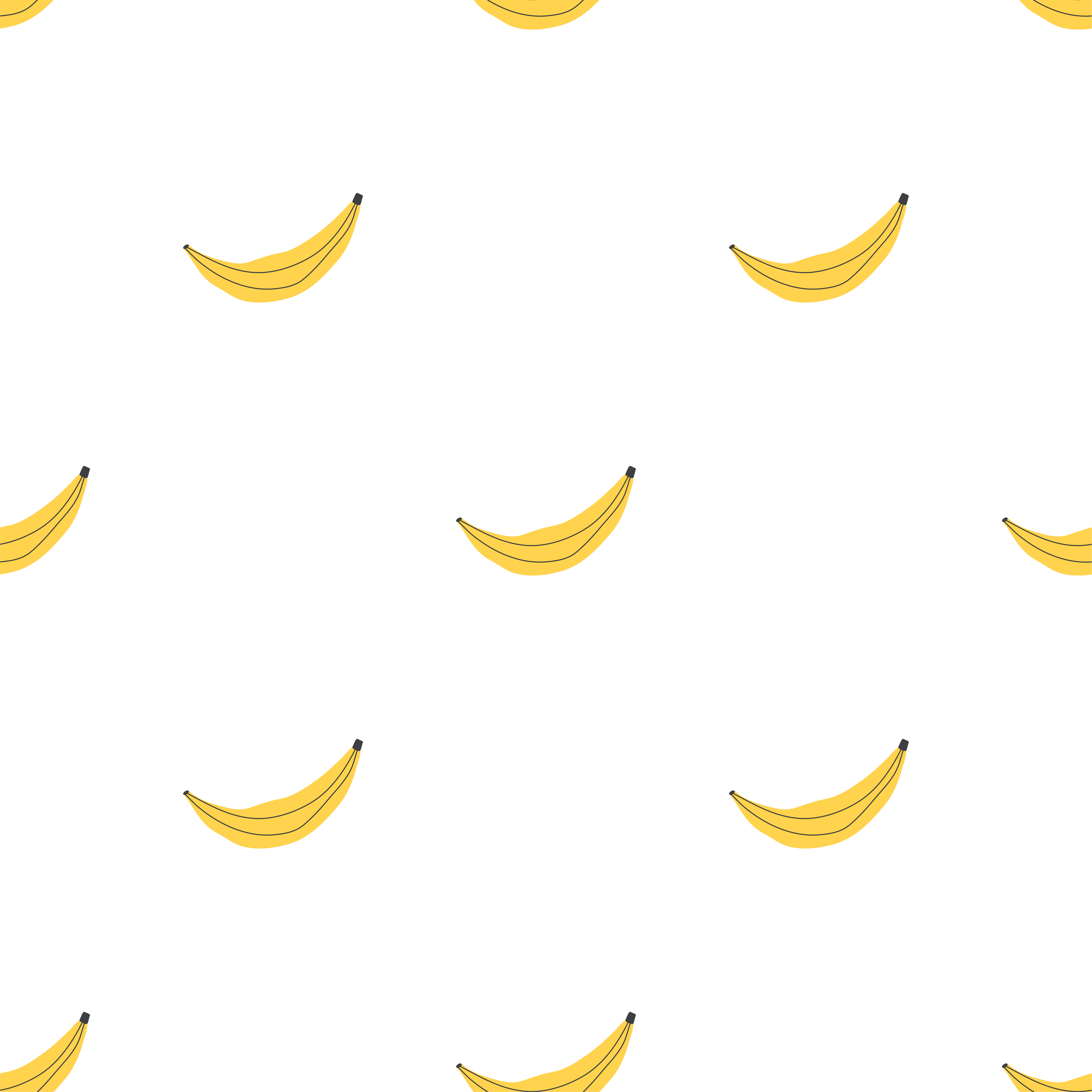 Yellow Banana Cartoon